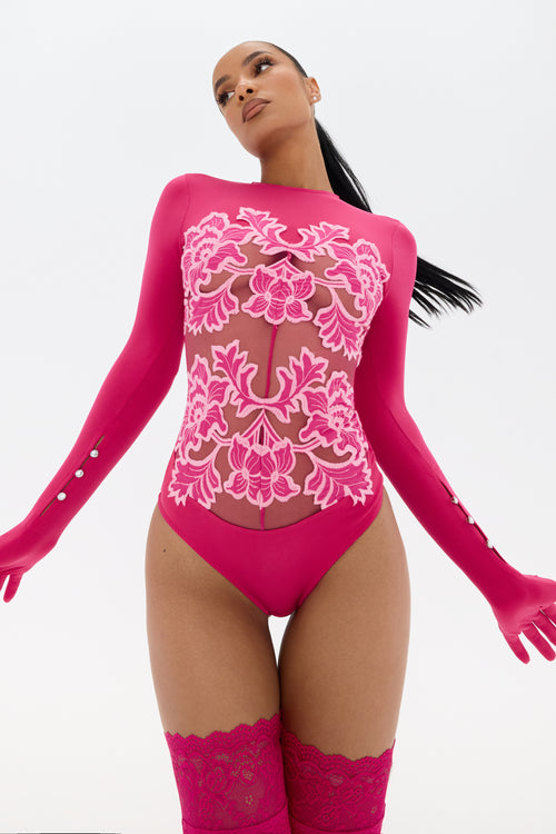IT Girl Pink Bodysuit