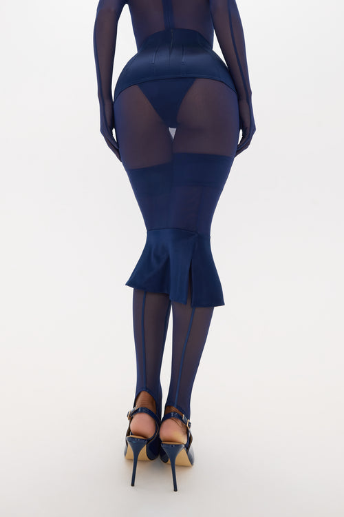 Eau De Nuit Midi Skirt