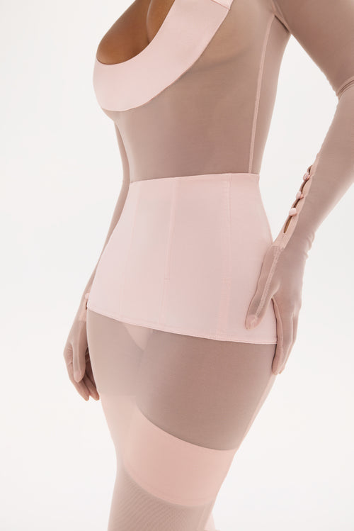 Eau De Rose Midi Skirt