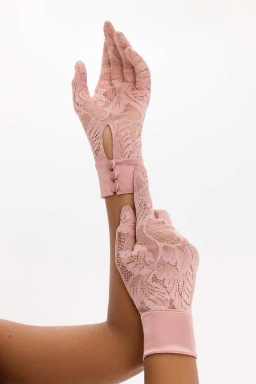 Pretty In Pink Gloves