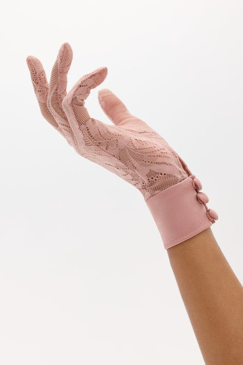 Pretty In Pink Gloves
