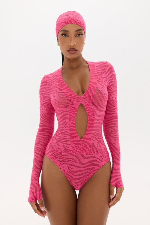 Iconic Pink Bodysuit