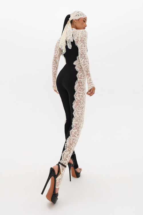Divine Lace Catsuit