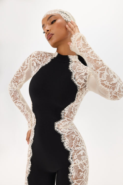 Divine Lace Catsuit