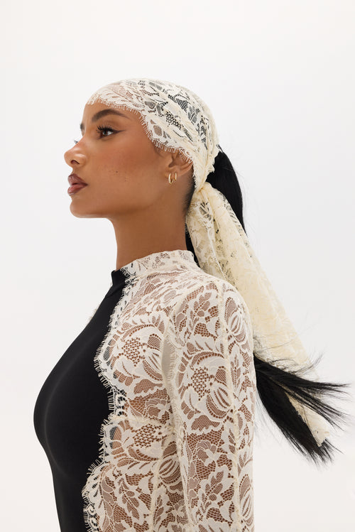 Divine Lace Cap Scarf