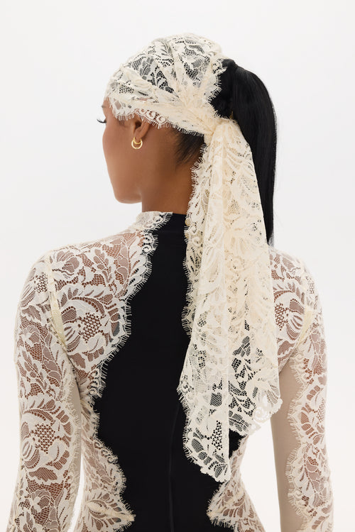 Divine Lace Cap Scarf