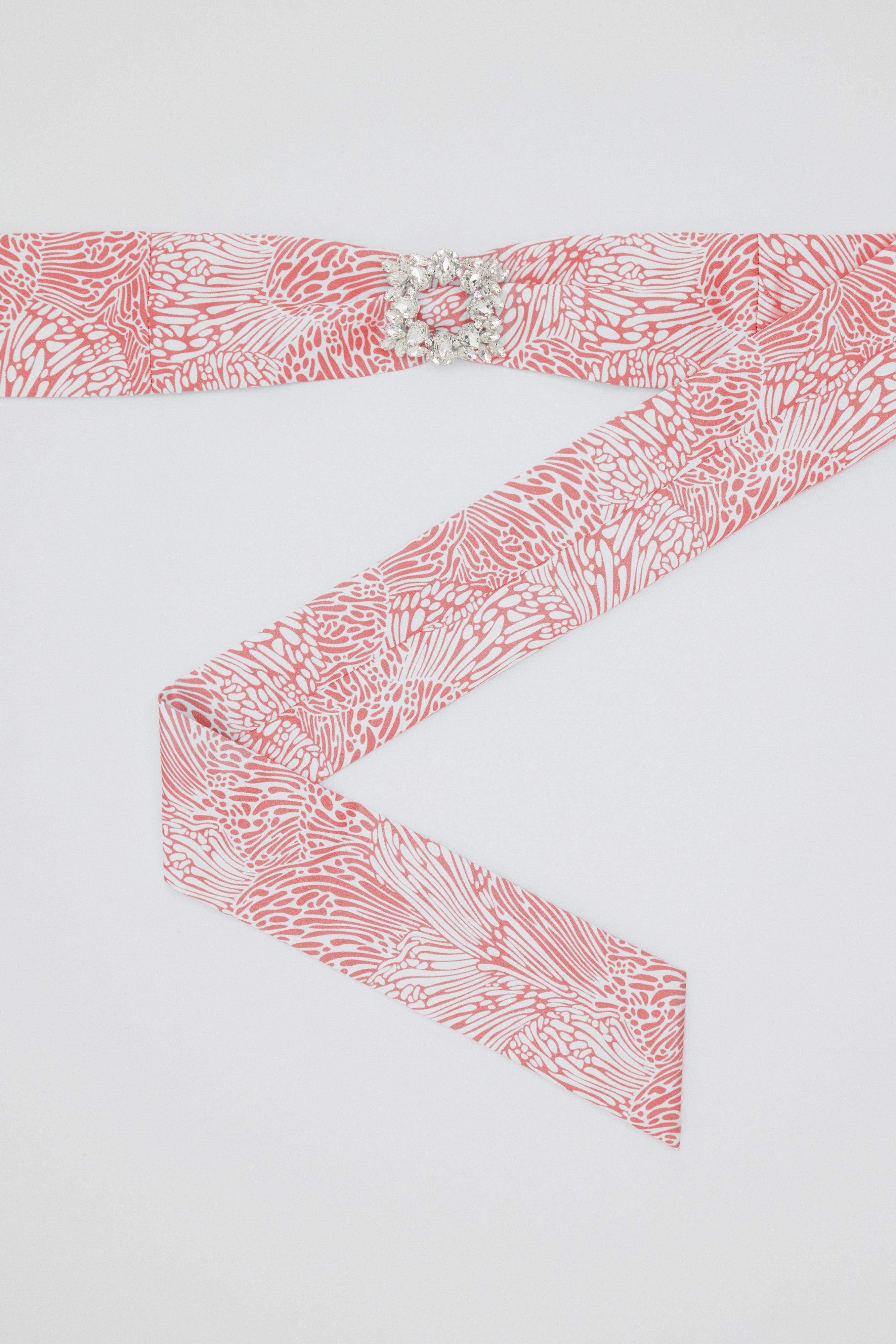 Micro Coral Reef Print Neck Scarf