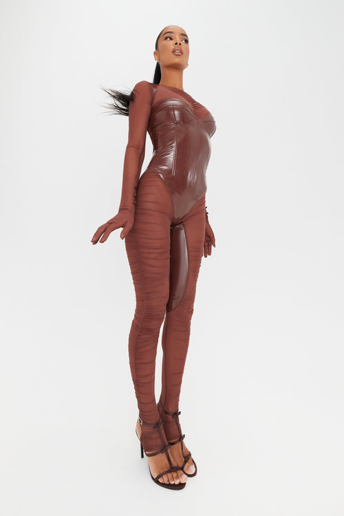 Chocolate Liquorice Catsuit