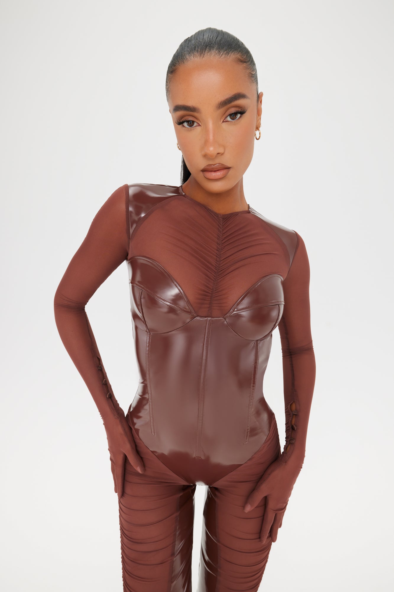 Chocolate Liquorice Catsuit