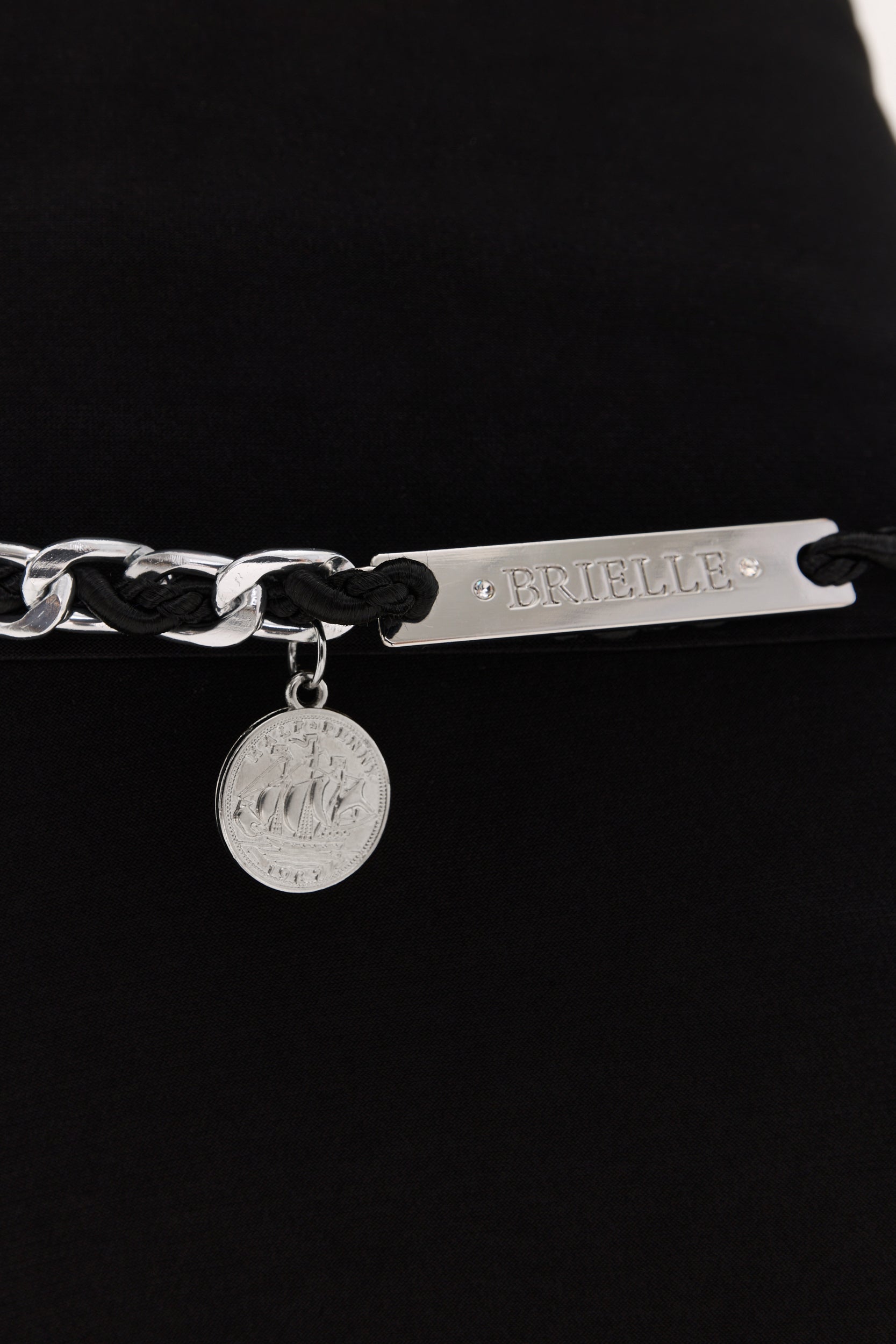 Coin Charm Belt & Necklace