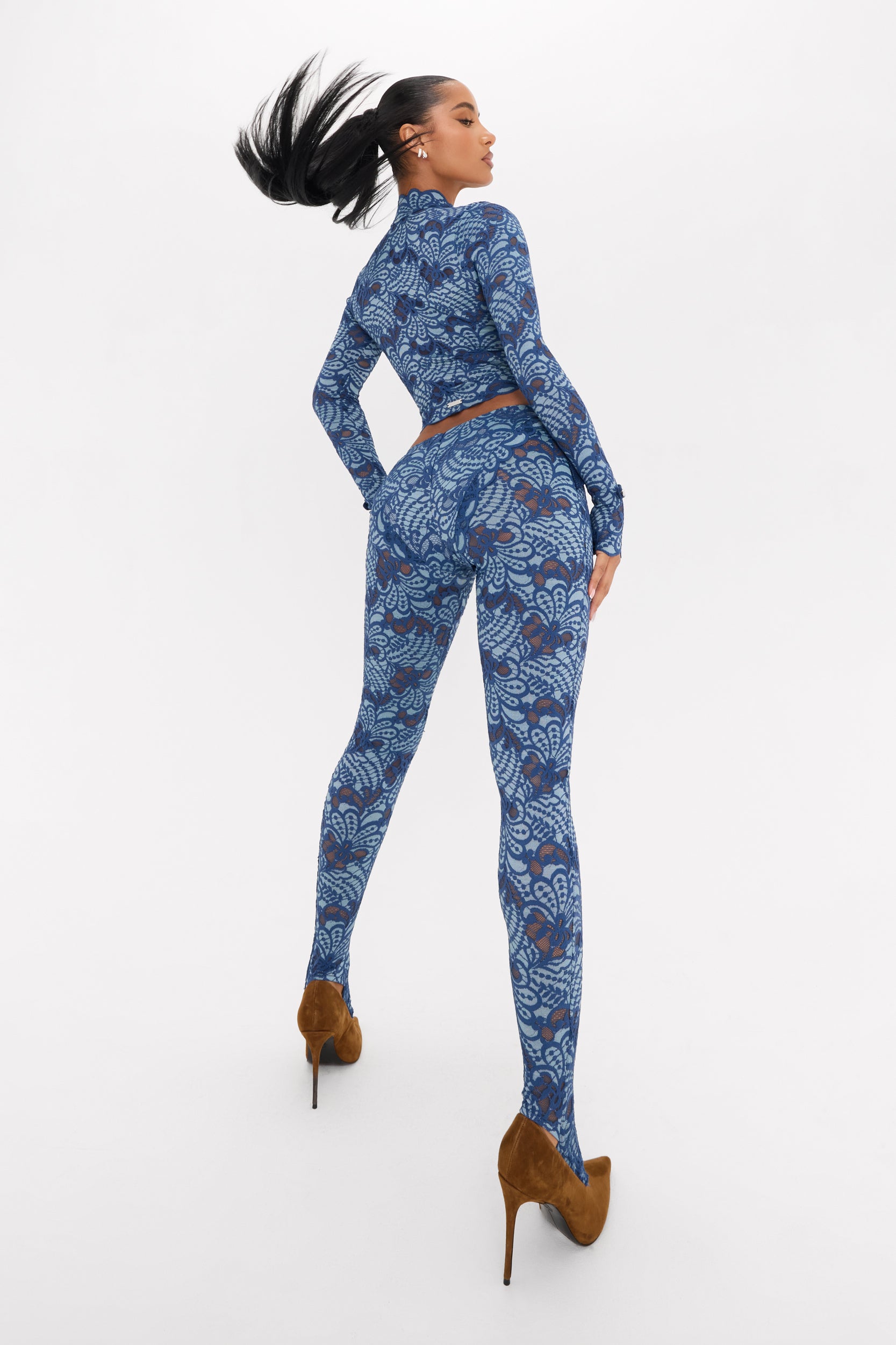Blue Saddle Legging (Pre-Order)