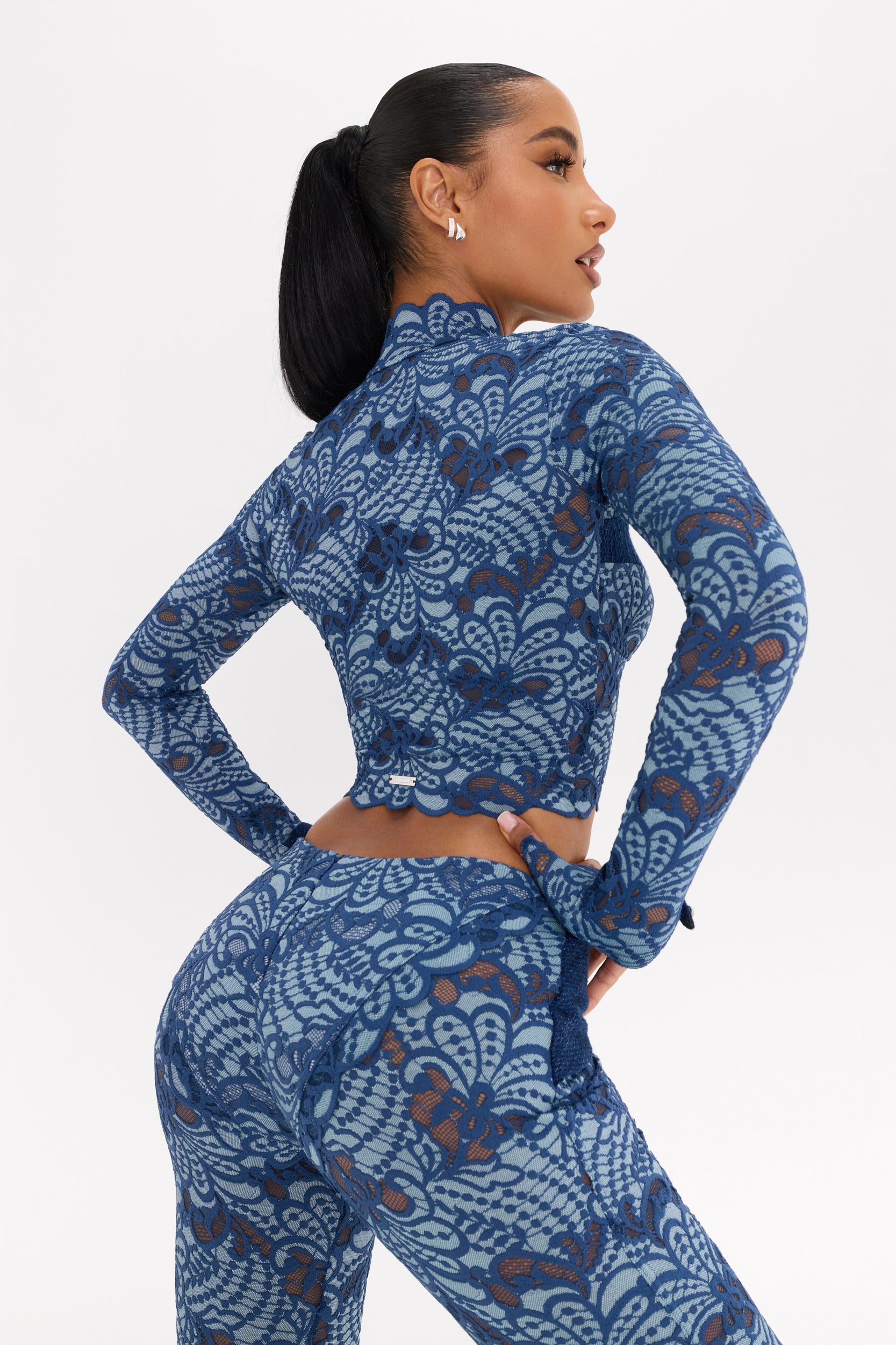Blue Saddle Top