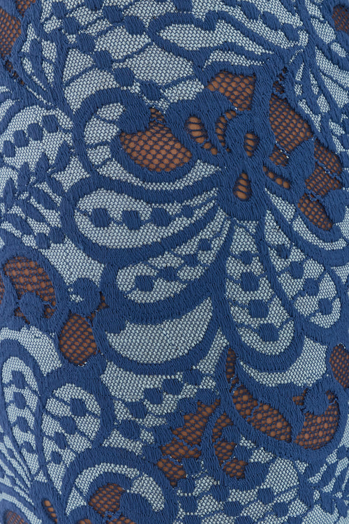 Blue Saddle Top