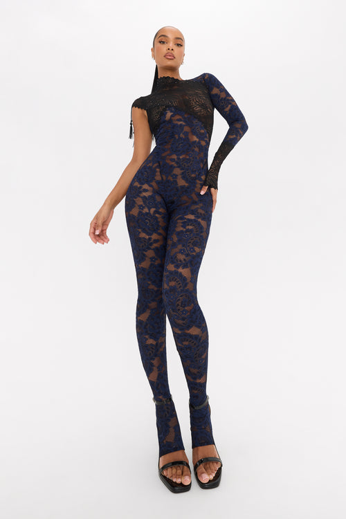 Romance de Medianoche Catsuit