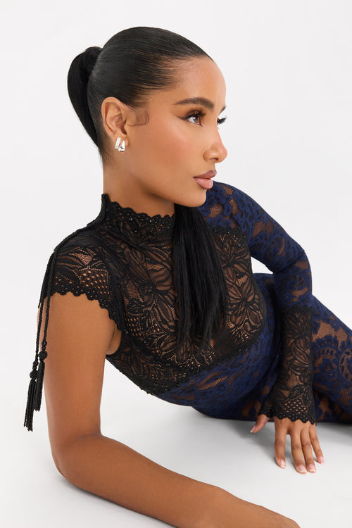 Romance de Medianoche Catsuit