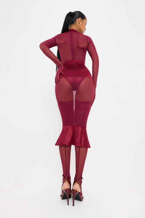 Imperial Wine Bodysuit