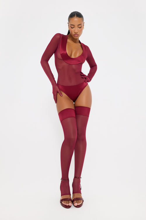 Imperial Wine Bodysuit