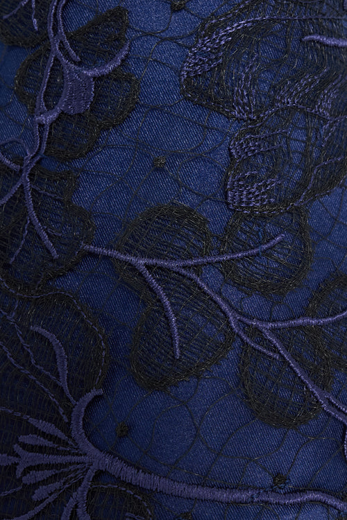 Blue Dynasty Midi Dress