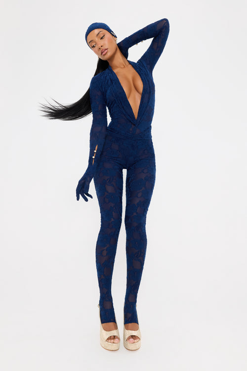 Rose Sapphire Leggings