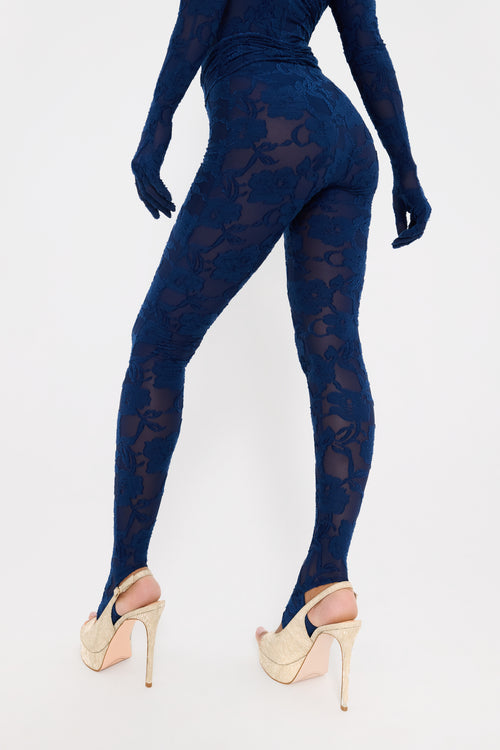 Rose Sapphire Leggings