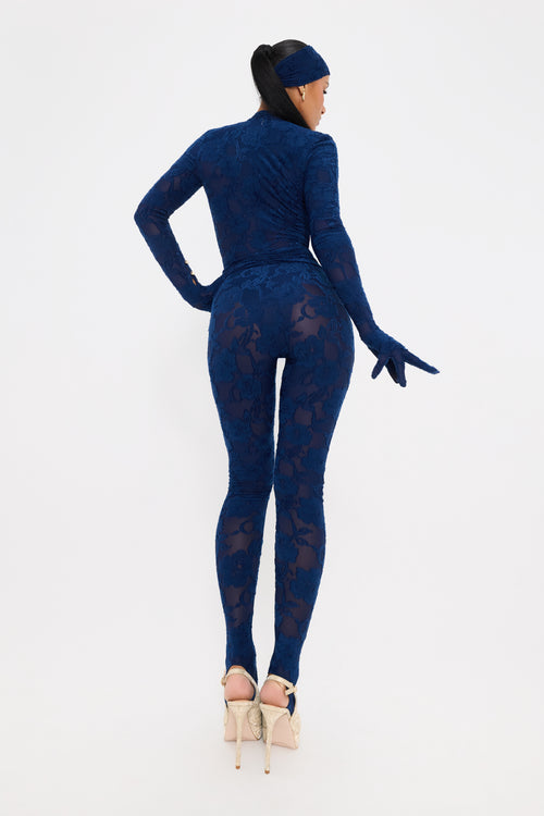 Rose Sapphire Leggings