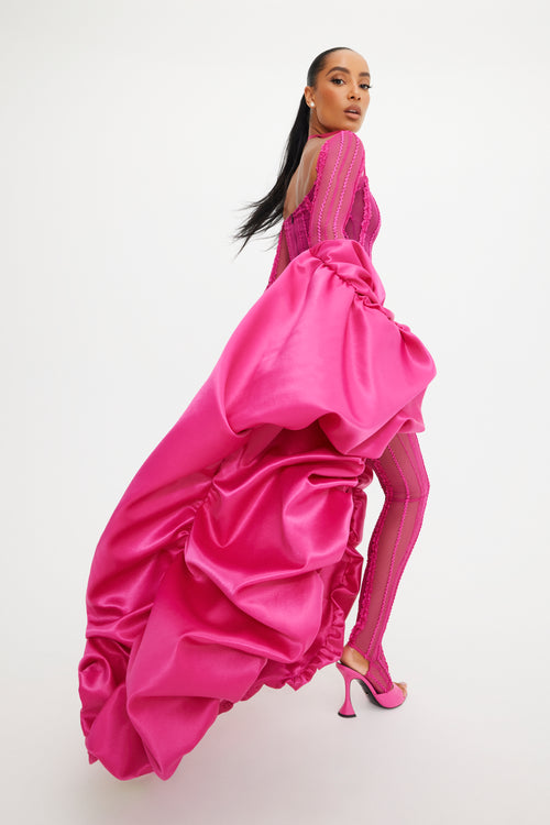 Satine Barbie Throw On