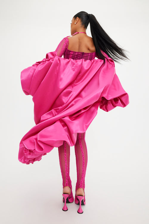 Satine Barbie Throw On